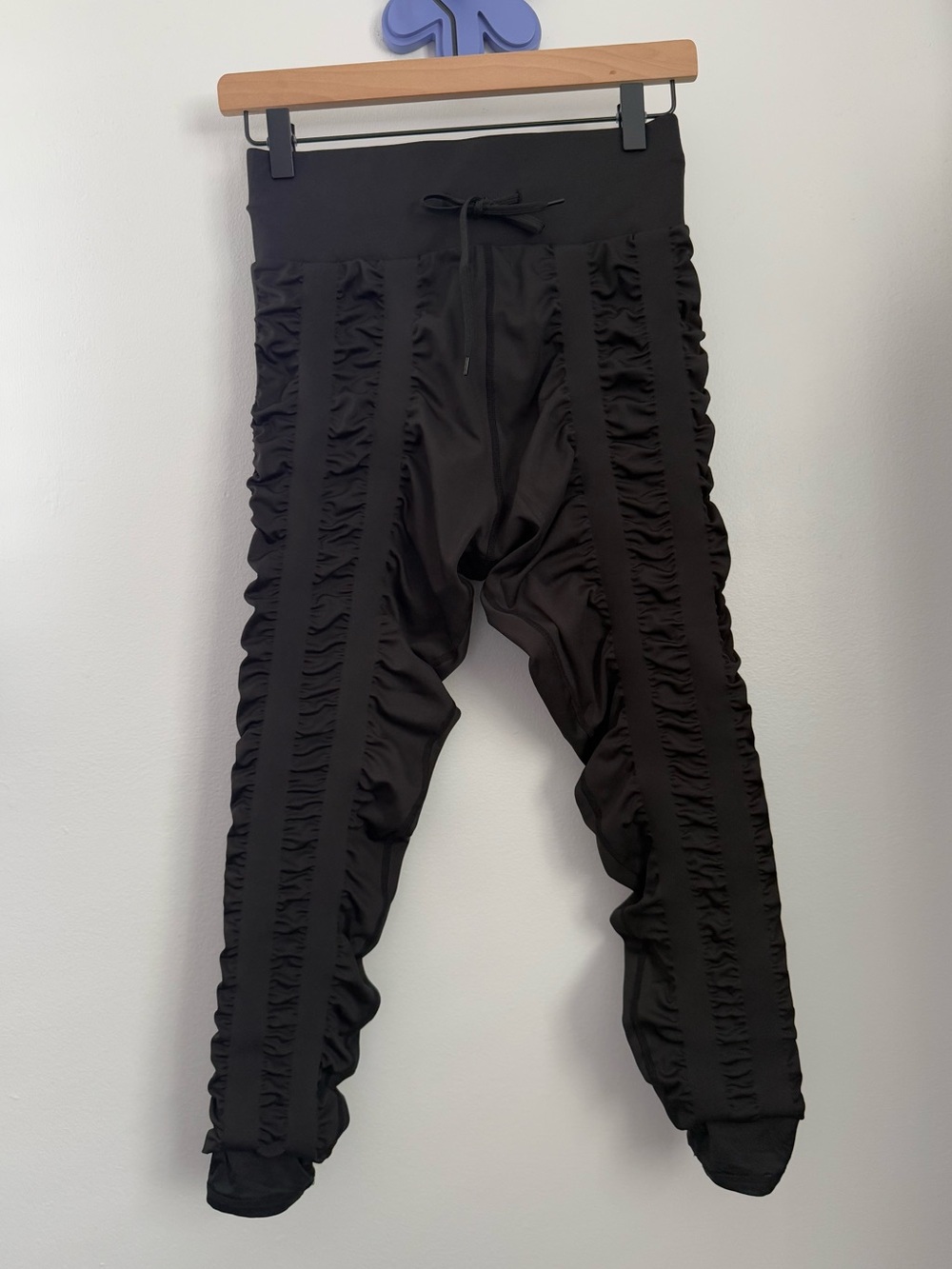 Skinnify Large Resistance Band Leggings Drawstring Black